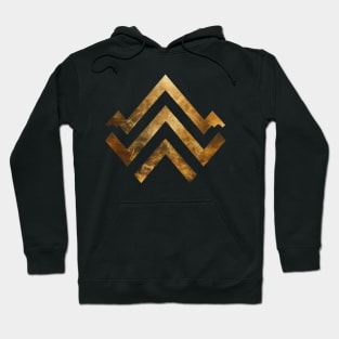 golden mountain top Hoodie